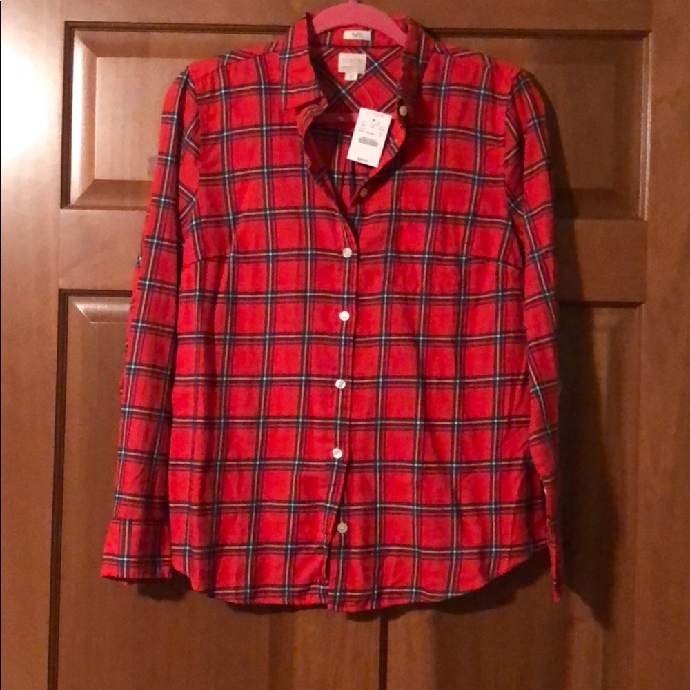 J Crew flannel too